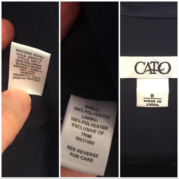 French inspired navy blue dress - Picture 4 of 4